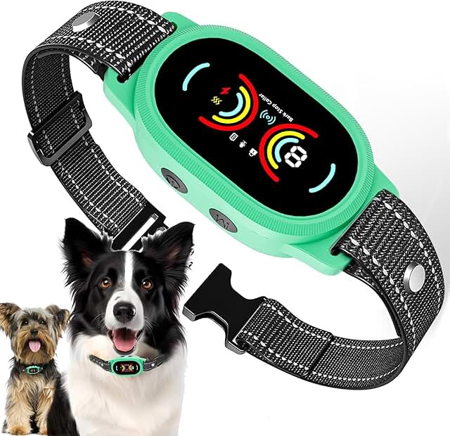 Adjustable Waterproof Bark Collar with 4 Modes for Dogs