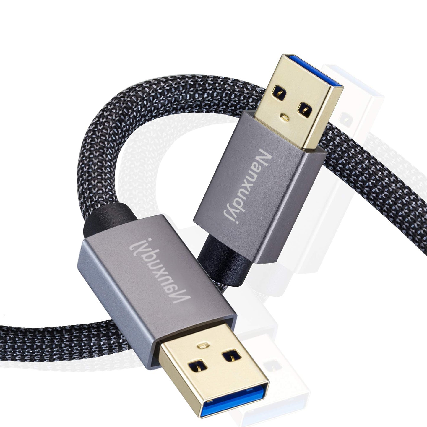 2ft USB 3.0 Male to Male Data Cable