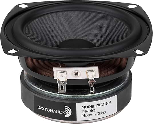 4-inch full-range poly cone driver