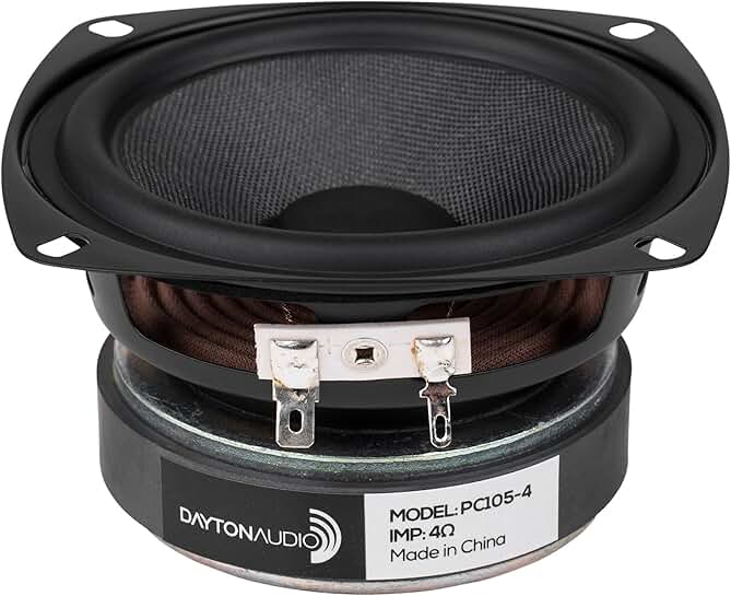 4-inch full-range poly cone driver