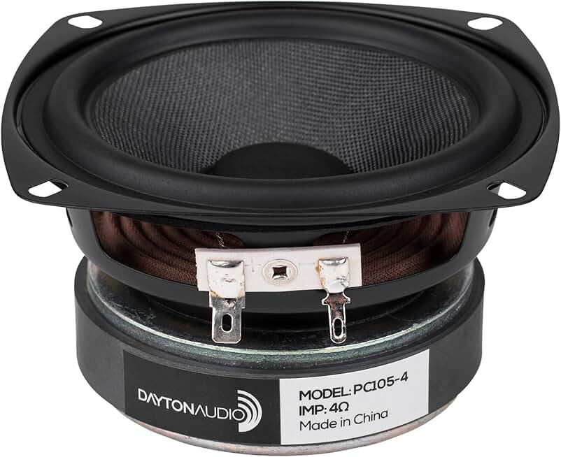 4-inch full-range poly cone driver