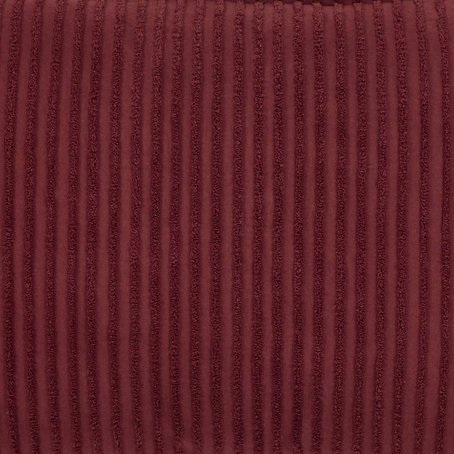 Jullian is Super Soft and Light Weight in Bold Stripes Design 100% Cotton Tufted Unique Luxurious Machine Washable Tumble Dry, King Sham, Burgundy