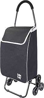 Foldable Multi-Use Trolley with Stair Climbing Wheels