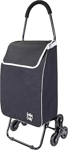 Foldable Multi-Use Trolley with Stair Climbing Wheels