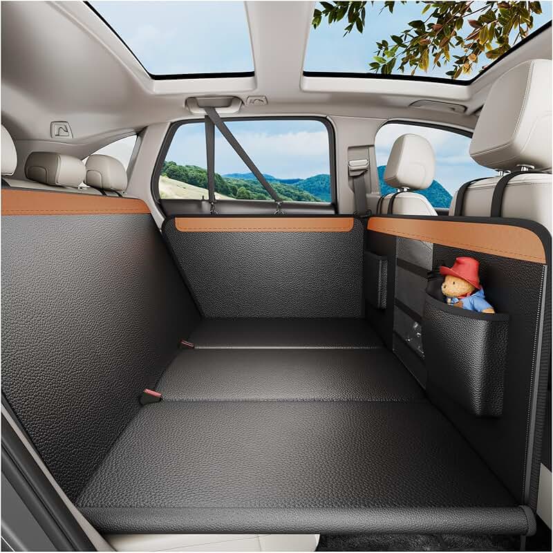 Dog Car Seat Extender with Waterproof Cover