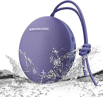 Waterproof Shower Speaker with Loud Sound and Bass