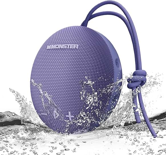 Waterproof Shower Speaker with Loud Sound and Bass