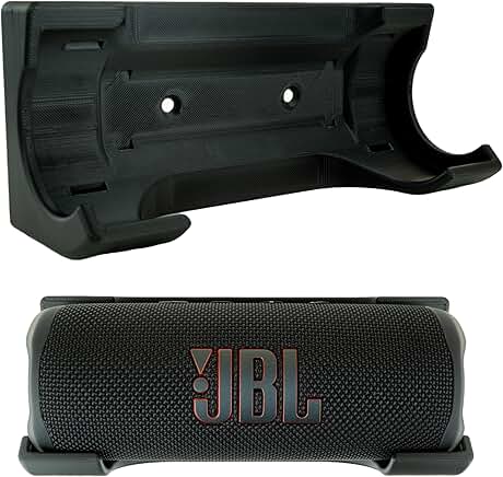 Adjustable Mount for Portable Speaker with Wall and Desk Options