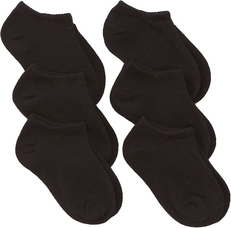 Baby Boy Seamless Capri Liner Socks, 6 Pairs