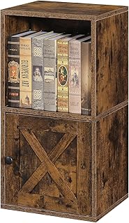 Stackable Wooden Cube Storage Organizer