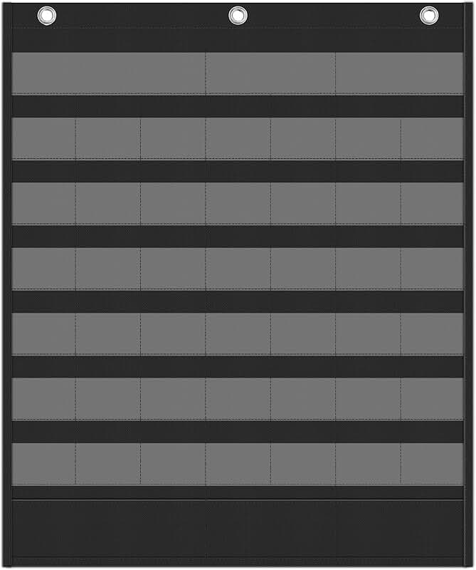 Classroom Calendar Pocket Chart for Kids Learning