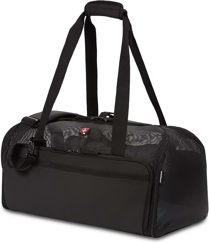 Premium Black Pet Carrier