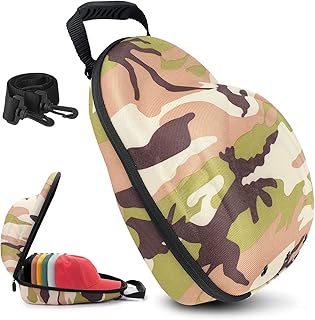 Hard Travel Hat Case for 6 Baseball Caps