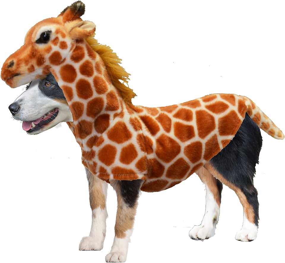 Small Giraffe Dog Costume