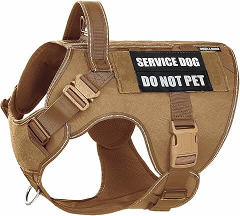 Tactical Dog Harness for Medium and Large Dogs