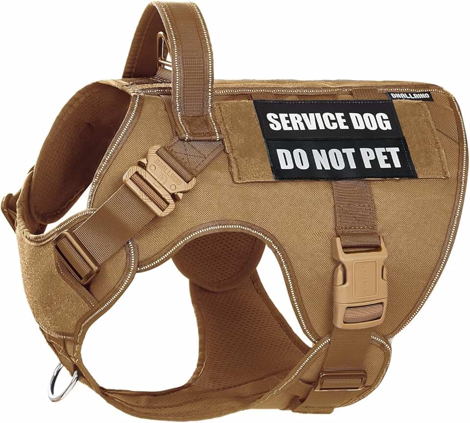 Tactical Dog Harness for Medium and Large Dogs