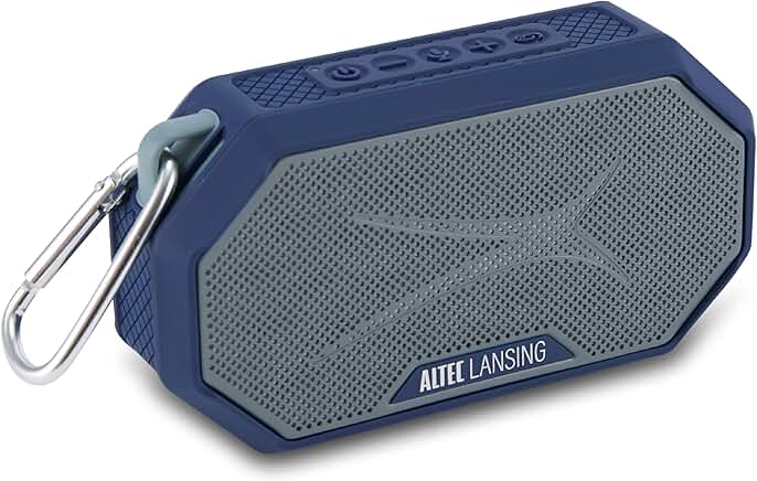 Portable Waterproof Bluetooth Speaker with 12-Hour Playtime