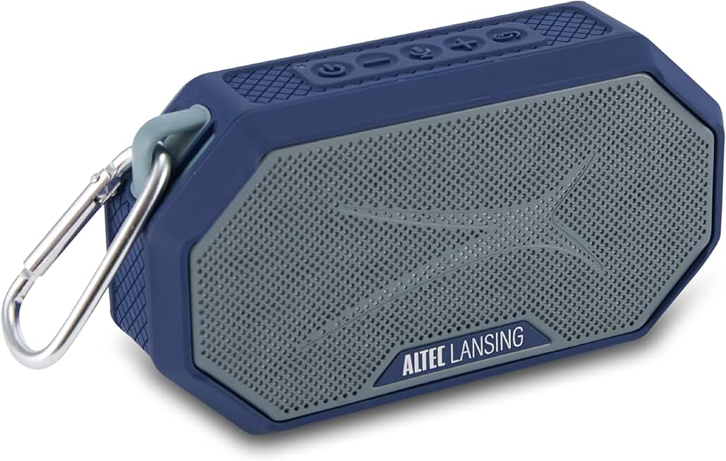Portable Waterproof Bluetooth Speaker with 12-Hour Playtime