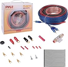4-Gauge Car Audio Wiring Kit for Amplifier and Subwoofer