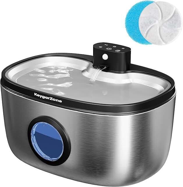 Wireless 5L Stainless Steel Pet Water Fountain