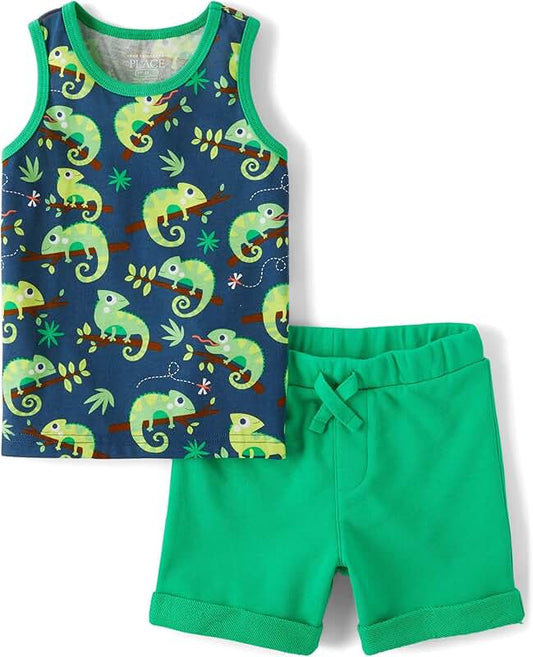 Baby Boys and Toddler Tank Top and Shorts Set