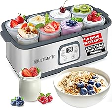 Probiotic Yogurt Maker with Adjustable Temperature and Time