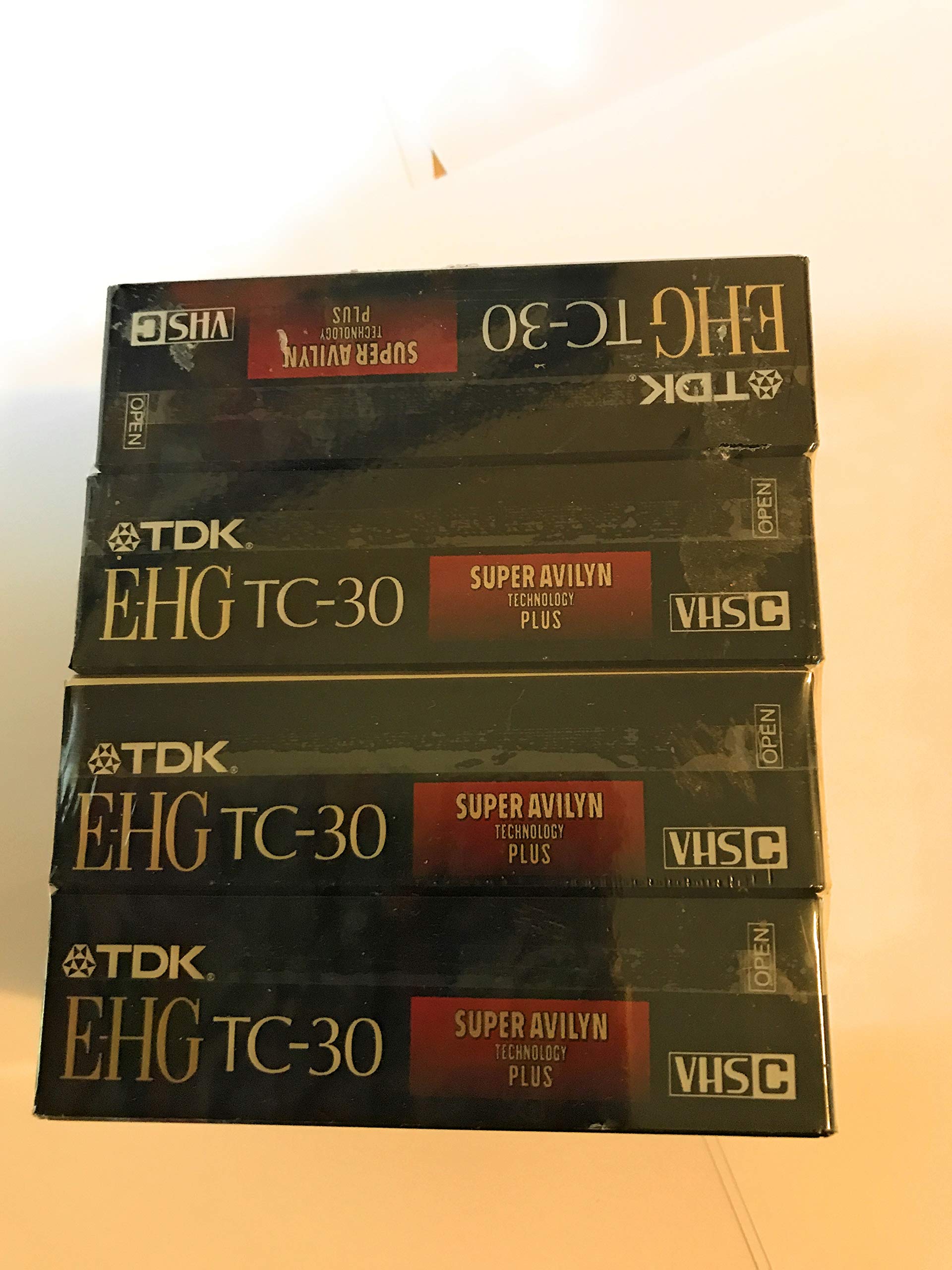 TC-30 EHG VHS-C VIDEOCASSETTE NEW 3 pcs VIDEO TAPE VHSC EXTRA HIGH GRADE