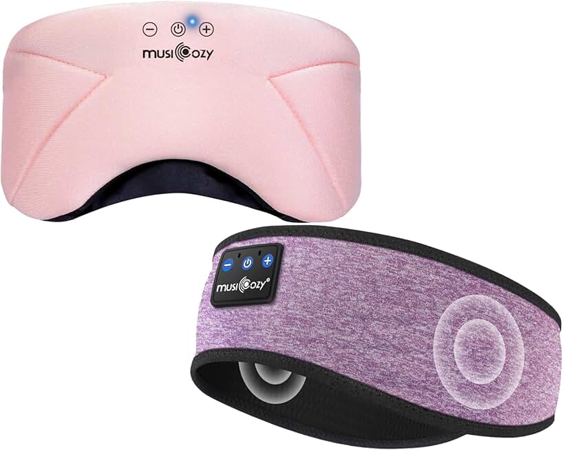 Wireless Sleep Headphones with Eye Mask and 14H Playtime