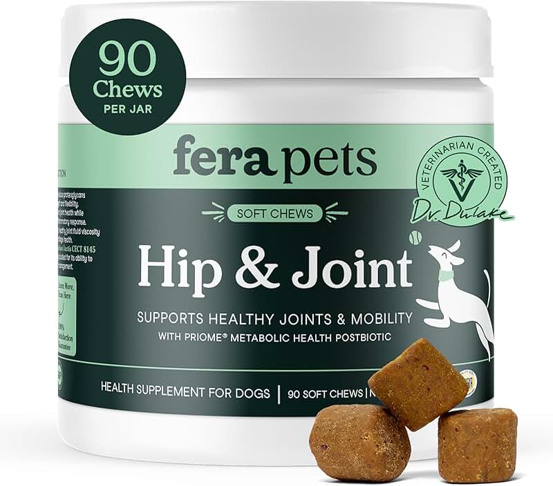 Hip and Joint Support Soft Chews for Dogs