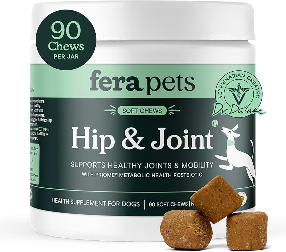 Hip and Joint Support Soft Chews for Dogs