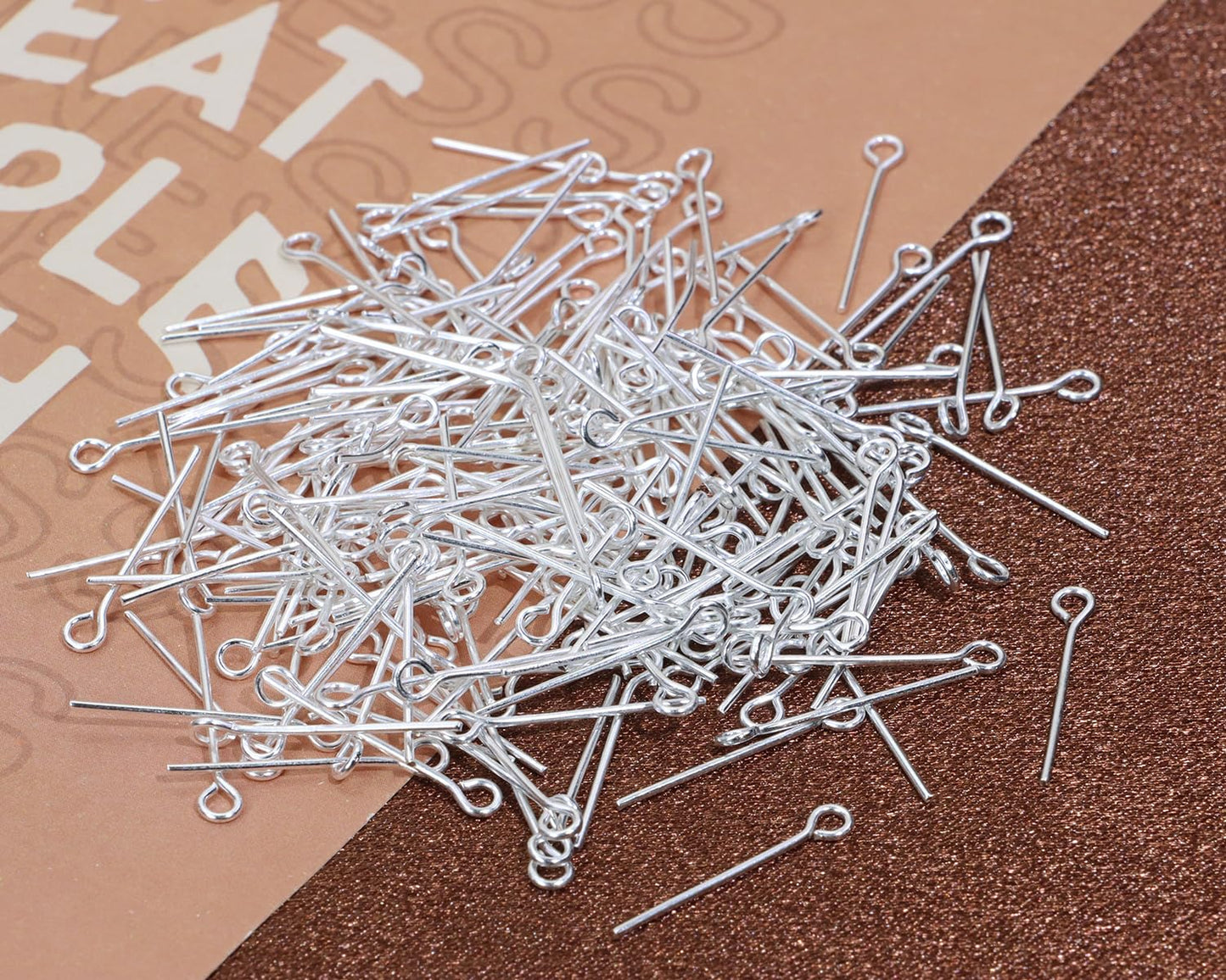 200PCS Mini Metal Wire Pins for Jewelry Making