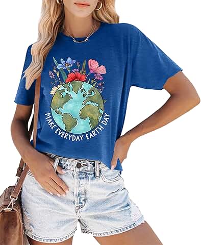 Women’s Earth Day Graphic Shirt