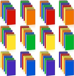 60 Spiral Memo Pads, 3x5 Inches, 75 Sheets