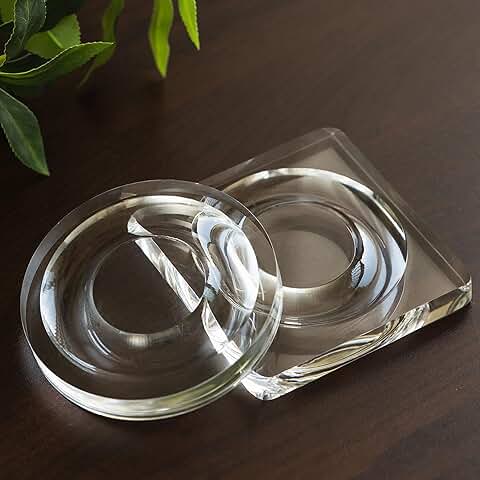 Two-Piece Acrylic Jewelry Bracelet and Bead Organizer