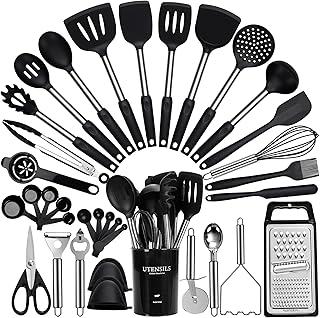 35-Piece Kitchen Utensil Set with Holder