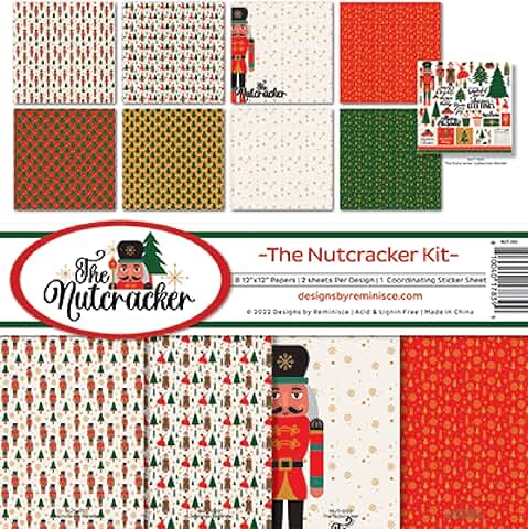 Reminisce Nutcracker Scrapbook Collection Kit White