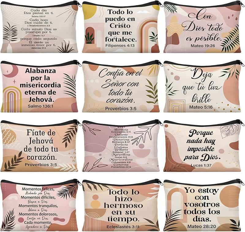 24-Piece Christian Gift Set with Inspirational Bible Verses