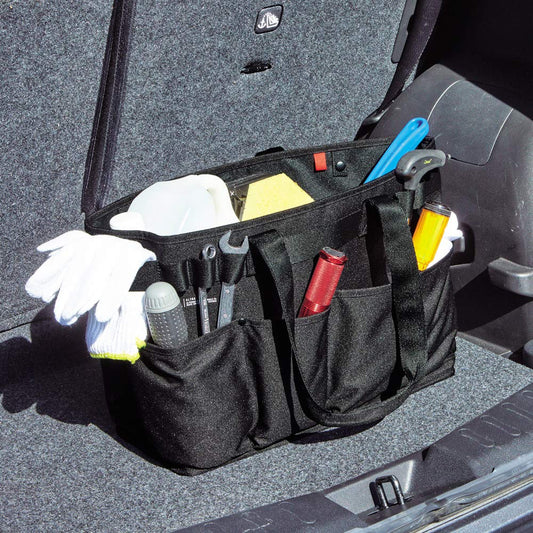 Navy Blue Tool Bag, 14.6 x 6.3 x 11.1
