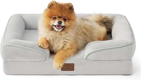 Comfortable Washable Small Dog Bed with Nonskid Bottom