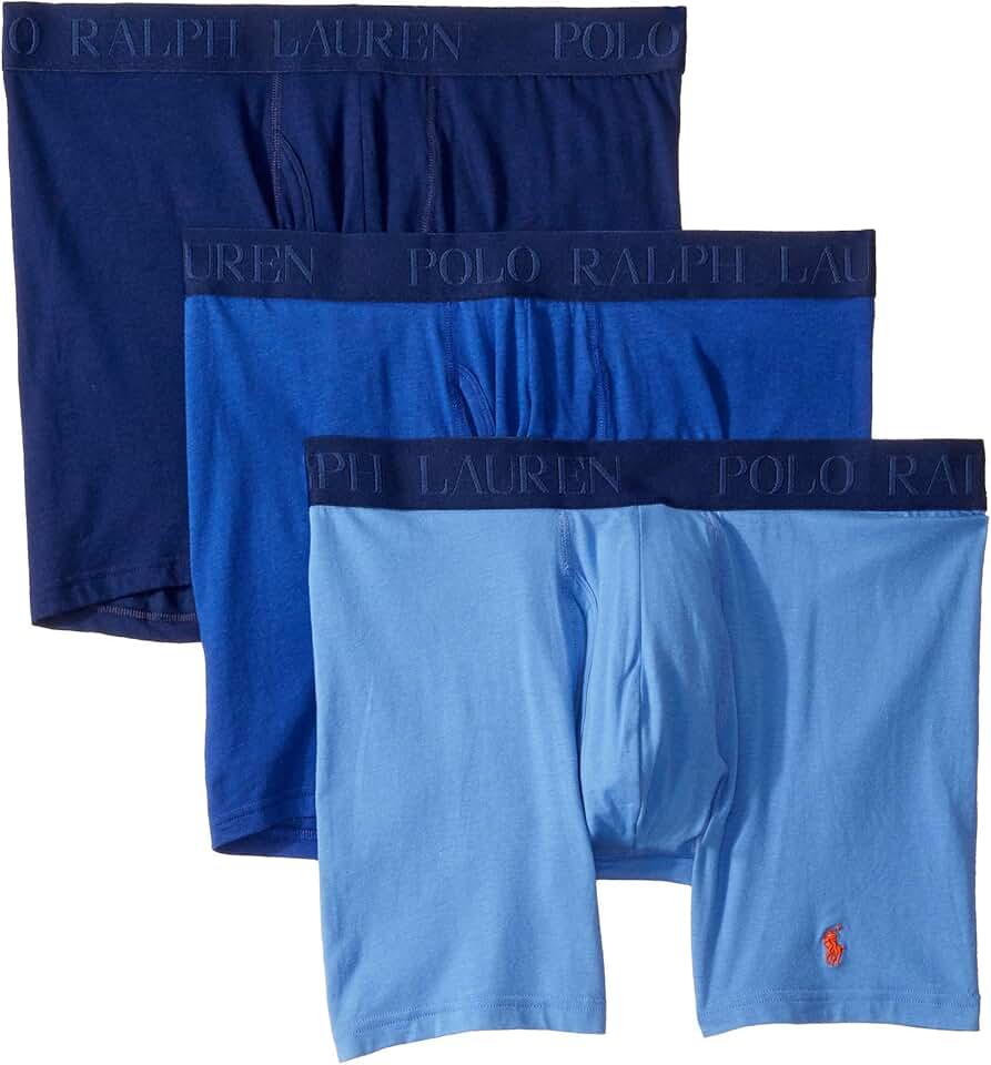 Men's Cotton Modal Stretch Boxer Briefs, 3-Pack