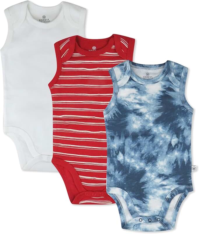 Sleeveless Organic Cotton Baby Bodysuit