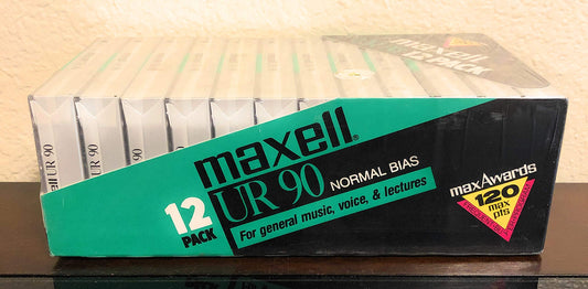 UR 90 12 Pack Cassette Tapes