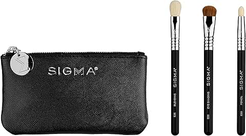Mini Eye Makeup Brush Set with Bag