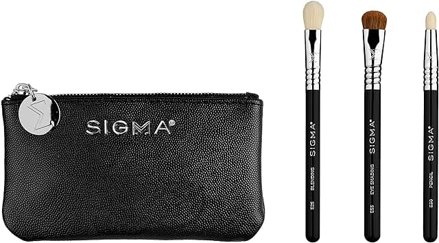 Mini Eye Makeup Brush Set with Bag