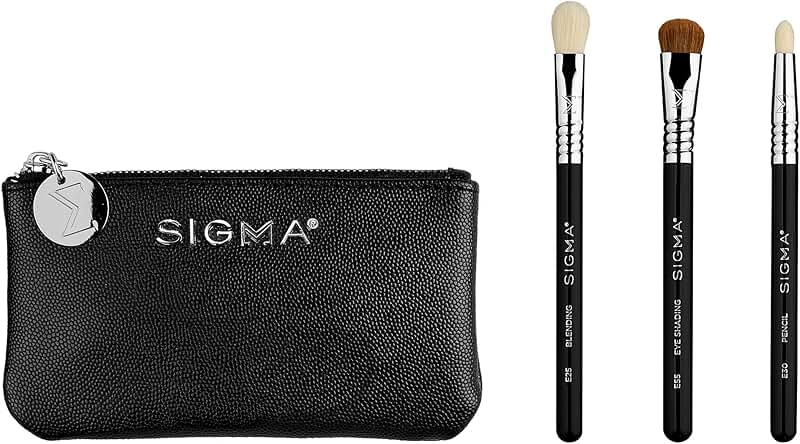 Mini Eye Makeup Brush Set with Bag
