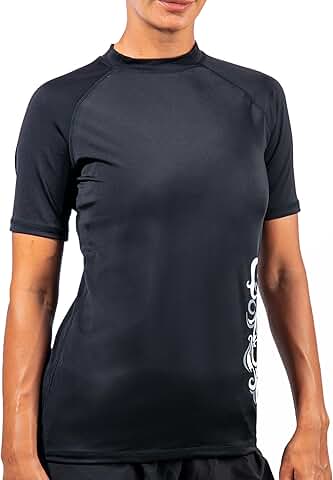 Women's UPF 50+ Short Sleeve Active Rashguard