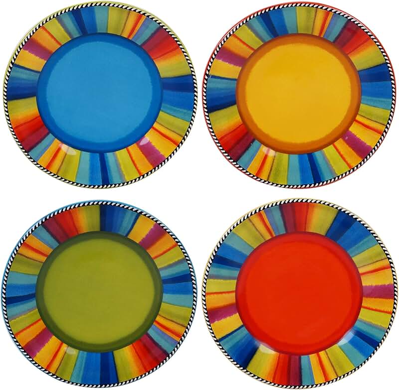 12-Piece Grey Bamboo Melamine Dinnerware Set