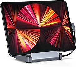 6-in-1 USB C Hub and Foldable Stand for iPad