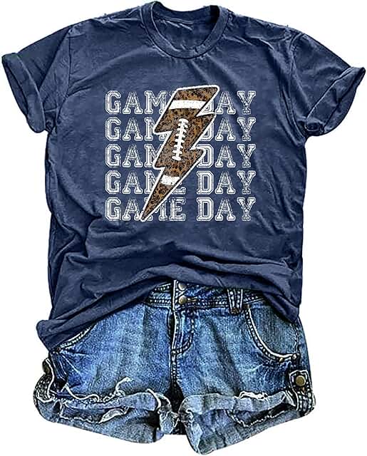 Women’s Sunday Football Game Day T-Shirt