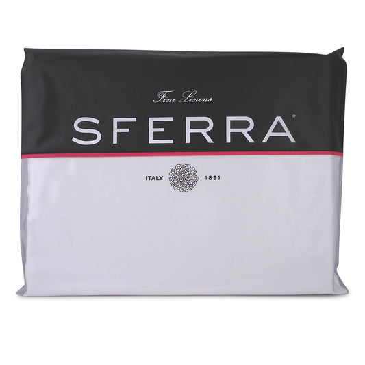 Grande Hotel Fitted Sheet  Queen  White